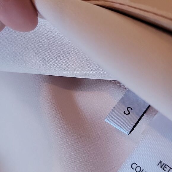 Blush pink light bomber jacket size S Outline NWOT - Picture 7 of 9